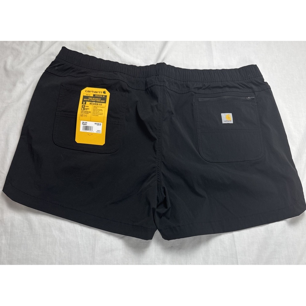 Carhartt Force Relaxed Fit Ripstop 5 Pocket Work Shorts Women Rugged Flex Sz XXL